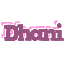 Dhani relaxing logo