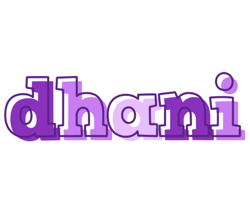 Dhani sensual logo