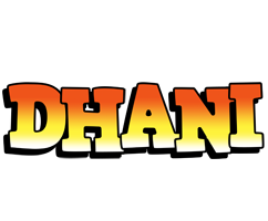 Dhani sunset logo
