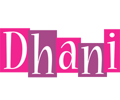 Dhani whine logo