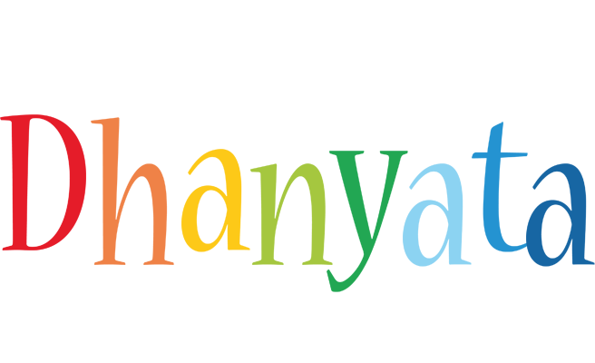 Dhanyata birthday logo