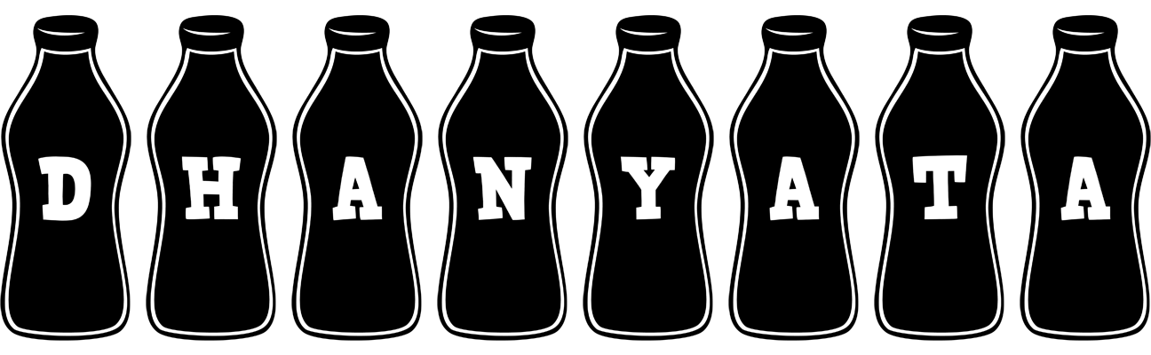 Dhanyata bottle logo