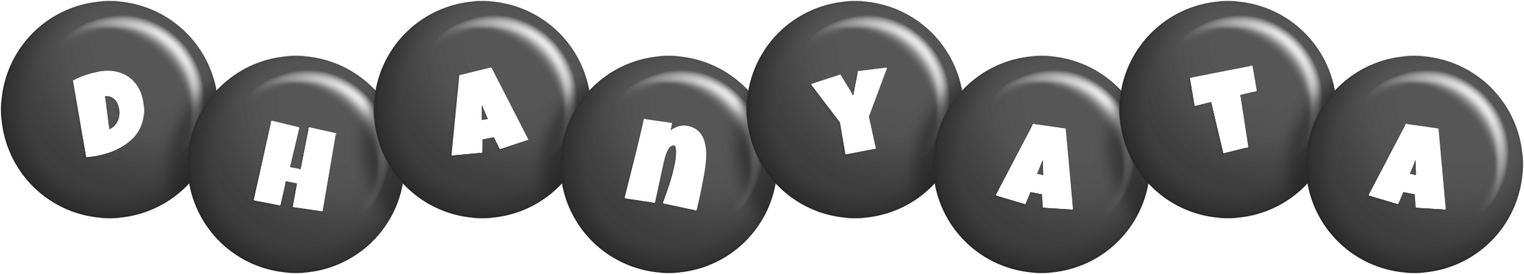 Dhanyata candy-black logo