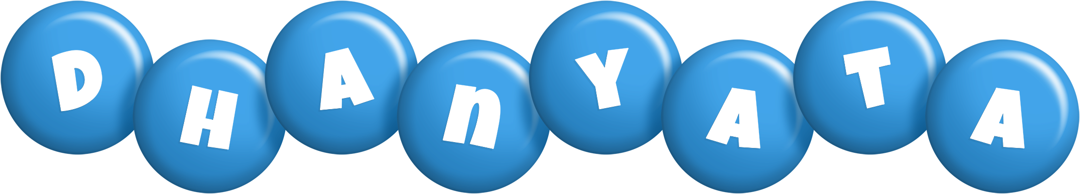 Dhanyata candy-blue logo