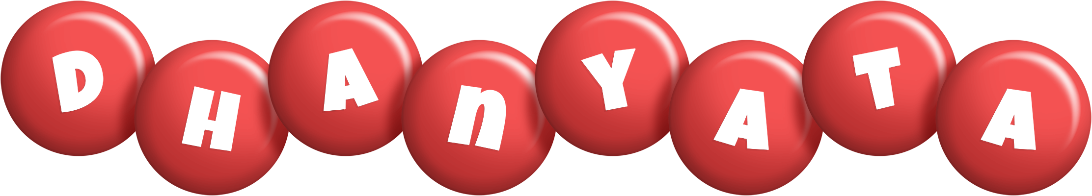 Dhanyata candy-red logo