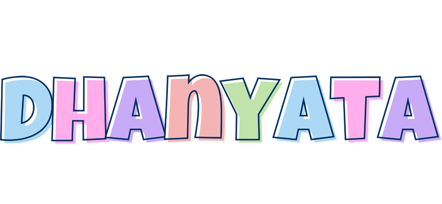 Dhanyata pastel logo