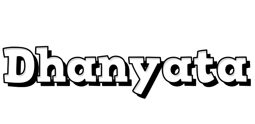 Dhanyata snowing logo