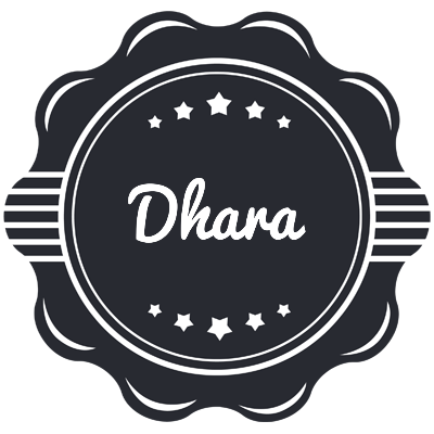 Dhara badge logo