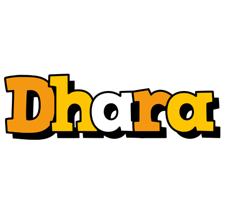 Dhara cartoon logo