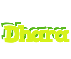 Dhara citrus logo