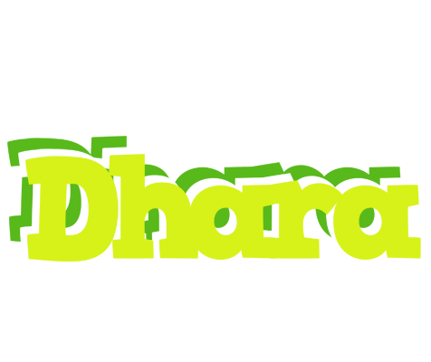 Dhara citrus logo