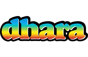 Dhara color logo