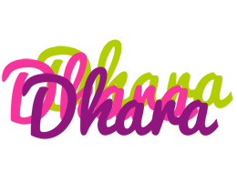 Dhara flowers logo