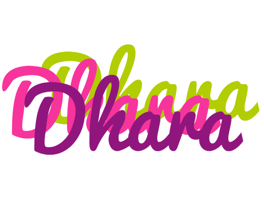 Dhara flowers logo