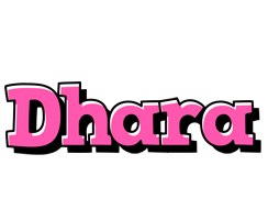Dhara girlish logo