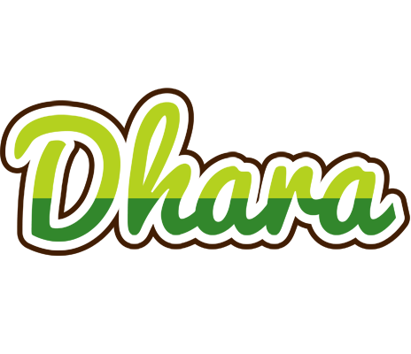 Dhara golfing logo