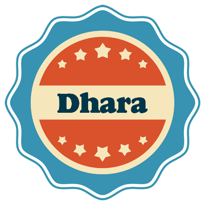 Dhara labels logo