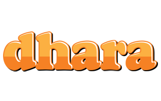 Dhara orange logo