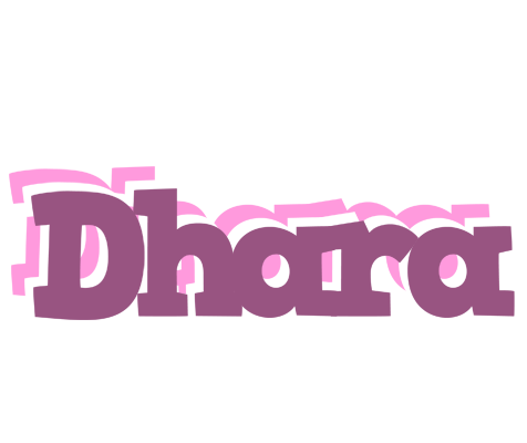 Dhara relaxing logo
