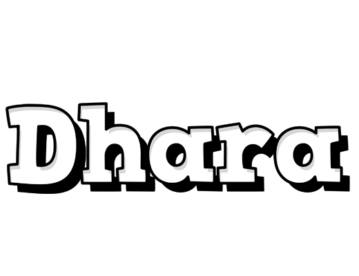 Dhara snowing logo