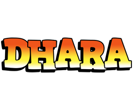 Dhara sunset logo