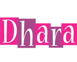 Dhara whine logo