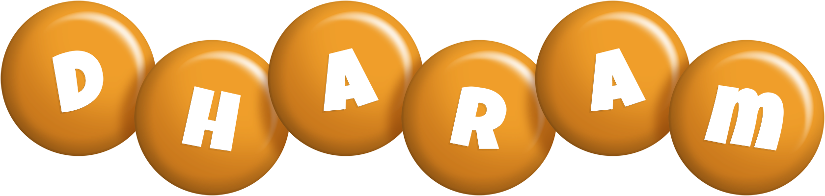 Dharam candy-orange logo
