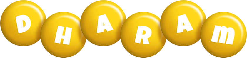 Dharam candy-yellow logo