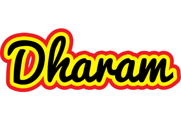 Dharam flaming logo