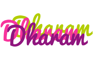 Dharam flowers logo