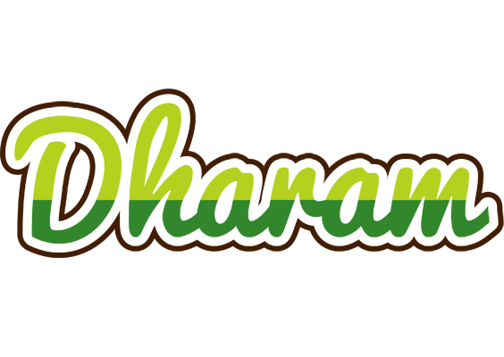 Dharam golfing logo