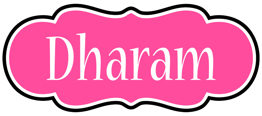 Dharam invitation logo