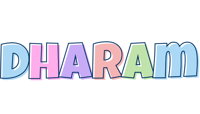 Dharam pastel logo