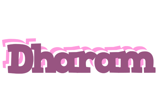 Dharam relaxing logo