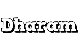 Dharam snowing logo