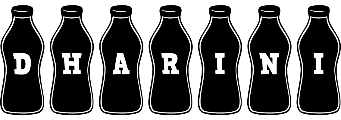 Dharini bottle logo