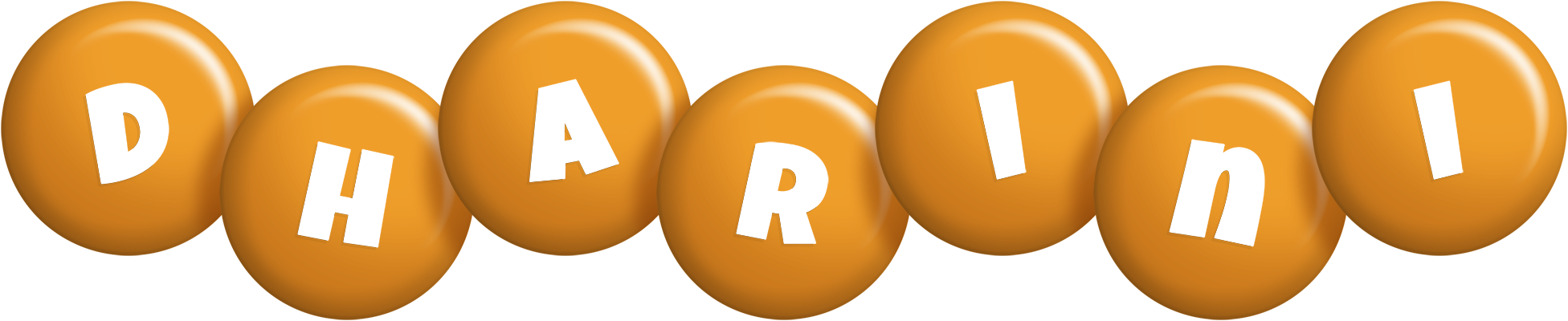 Dharini candy-orange logo