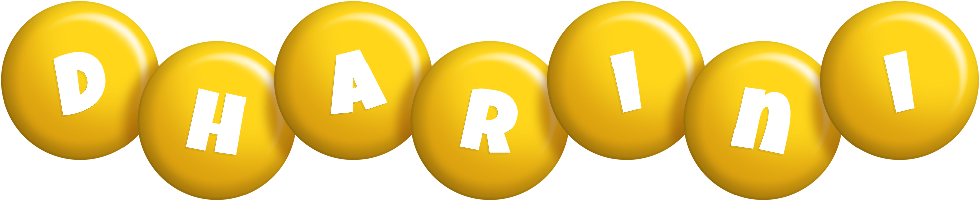 Dharini candy-yellow logo