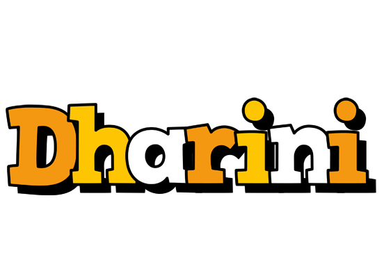Dharini cartoon logo