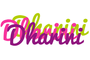 Dharini flowers logo