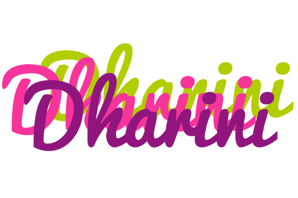 Dharini flowers logo