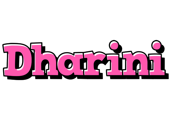 Dharini girlish logo