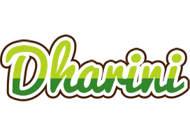 Dharini golfing logo