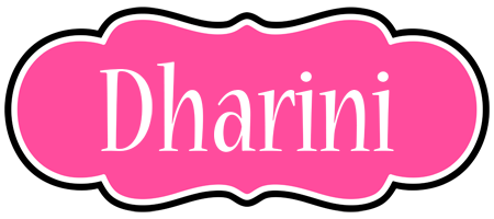 Dharini invitation logo