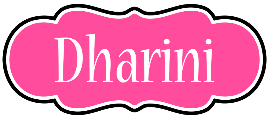 Dharini invitation logo