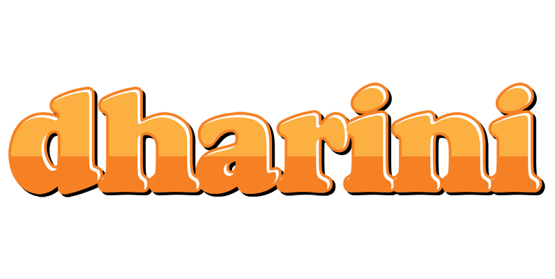 Dharini orange logo