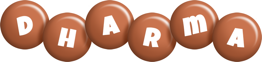 Dharma candy-brown logo