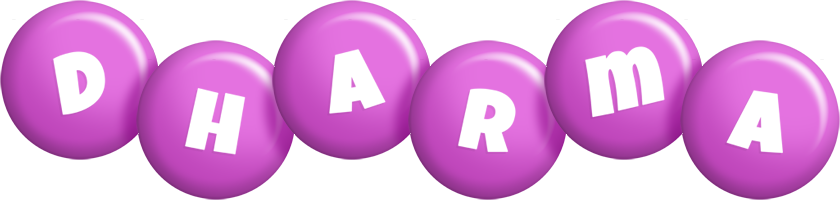Dharma candy-purple logo