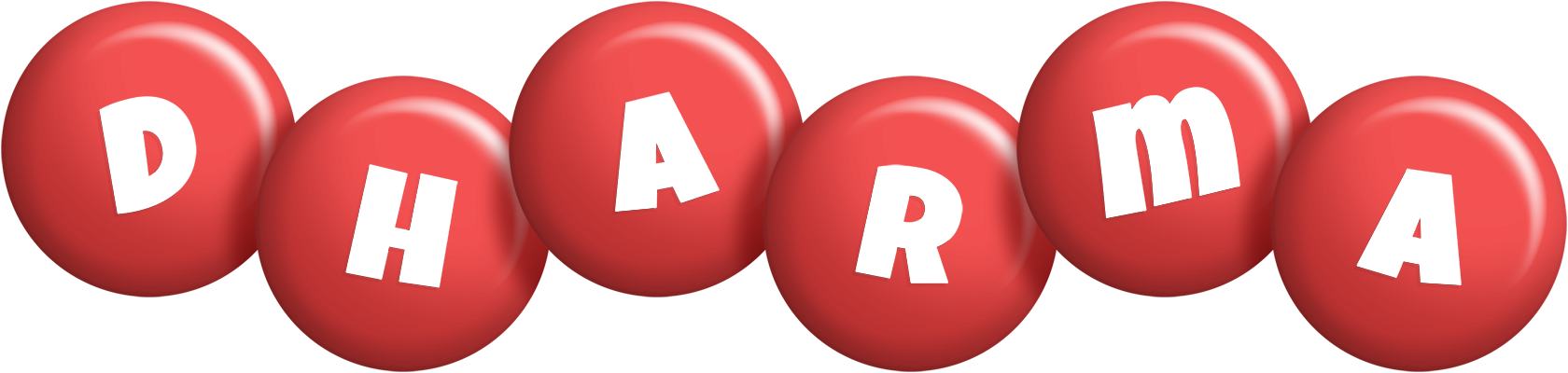 Dharma candy-red logo