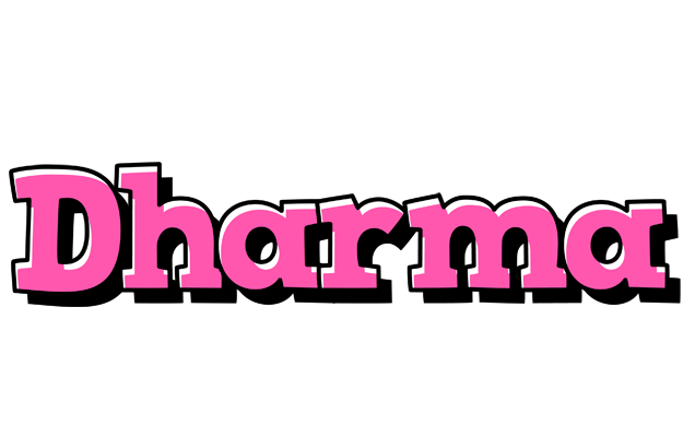 Dharma girlish logo